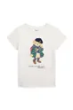 λευκό Παιδικό βαμβακερό μπλουζάκι Polo Ralph Lauren Παιδικά