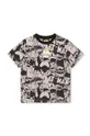 črna Otroška bombažna kratka majica Dkny x DC Comics Otroški