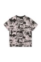 Dkny t-shirt bawełniany dziecięcy x DC Comics D55008.114.150 czarny AW23