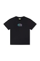 Detské bavlnené tričko Dkny D55011.114.150 čierna AW23