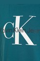 Calvin Klein Jeans t-shirt bawełniany dziecięcy zielony IU0IU00460.9BYX