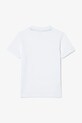 Lacoste t-shirt bawełniany dziecięcy TJ1122 biały AW25