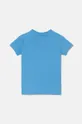 Дитяча бавовняна футболка Lacoste TJ1122 блакитний AW24