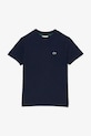 Lacoste t-shirt bawełniany dziecięcy bawełna granatowy TJ1122