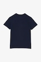Lacoste t-shirt bawełniany dziecięcy TJ1122 granatowy AW25
