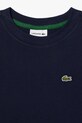 Chłopiec Lacoste t-shirt bawełniany dziecięcy TJ1122 granatowy