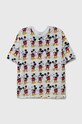 Παιδικό βαμβακερό μπλουζάκι United Colors of Benetton x Disney βαμβάκι λευκό 3NNUC10G4.G.SEASONAL