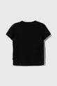Παιδικό βαμβακερό μπλουζάκι Puma ESS Block Tee B-XX μαύρο