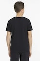 Дитяча бавовняна футболка Puma Ess Tape Tee B 847300 чорний
