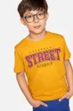 κίτρινο Παιδικό βαμβακερό μπλουζάκι Coccodrillo Παιδικά