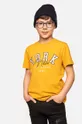 κίτρινο Παιδικό βαμβακερό μπλουζάκι Coccodrillo Παιδικά