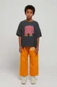 γκρί Παιδικό βαμβακερό μπλουζάκι Bobo Choses