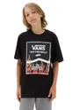 μαύρο Παιδικό βαμβακερό μπλουζάκι Vans VN000AKNBLK1 PRINT BOX 2.0 Παιδικά