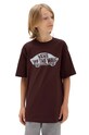Vans t-shirt bawełniany dziecięcy VN000IVE7YO1 STYLE 76 SS BITTER pozostałe brązowy VN000IVE7YO1