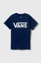 μπλε Παιδικό βαμβακερό μπλουζάκι Vans VN0A3W76CS01 BY VANS CLASSIC KIDS Παιδικά