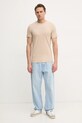 Хлопковая футболка Guess AIDY M2YI72.I3Z14 бежевый SS25