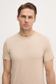 Хлопковая футболка Guess AIDY бежевый M2YI72.I3Z14