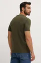 Bombažna kratka majica Guess AIDY zelena