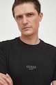 Guess t-shirt bawełniany AIDY czarny M2YI72.I3Z14