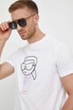 Karl Lagerfeld t-shirt biały 533221.755400