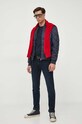 Tommy Hilfiger t-shirt bawełniany MW0MW32118 granatowy AW23