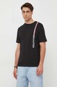 Tommy Hilfiger t-shirt bawełniany czarny MW0MW32118