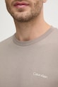 Bavlněné tričko Calvin Klein K10K109894 béžová