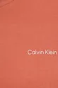 oranžna Bombažna kratka majica Calvin Klein