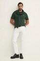 Бавовняна футболка Calvin Klein K10K109894 зелений SS25