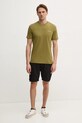 Calvin Klein tricou din bumbac K10K109894 verde SS25