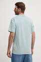 Odzież Calvin Klein t-shirt bawełniany K10K111346 turkusowy