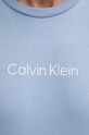 Calvin Klein t-shirt bawełniany K10K111346 niebieski