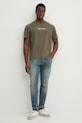 Бавовняна футболка Calvin Klein K10K111346 зелений AA00
