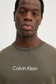 Calvin Klein t-shirt bawełniany zielony K10K111346