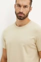 Odzież Calvin Klein Jeans t-shirt bawełniany J30J323482 beżowy