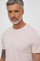 Calvin Klein Jeans t-shirt bawełniany różowy J30J323482