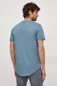 Odzież Calvin Klein Jeans t-shirt bawełniany J30J323482 niebieski