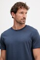 Odzież Calvin Klein Jeans t-shirt bawełniany J30J323482 granatowy