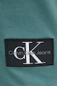 Памучна тениска Calvin Klein Jeans J30J323482 тюркоазен