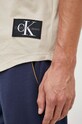Calvin Klein Jeans t-shirt bawełniany J30J323482 beżowy