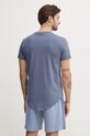 Oblečenie Bavlnené tričko Calvin Klein Jeans J30J323482 modrá