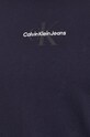 Βαμβακερό μπλουζάκι Calvin Klein Jeans σκούρο μπλε J30J323483
