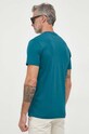Odzież Calvin Klein Jeans t-shirt bawełniany J30J323483 turkusowy