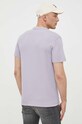 Oblečení Bavlněné tričko Calvin Klein Jeans J30J323489 fialová