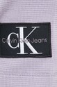 Bavlněné tričko Calvin Klein Jeans J30J323489 fialová