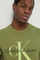 zöld Calvin Klein Jeans pamut póló
