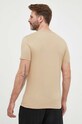 Βαμβακερό μπλουζάκι Calvin Klein Jeans J30J320806 μπεζ SS24
