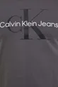 szary Calvin Klein Jeans t-shirt bawełniany