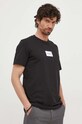 Calvin Klein Jeans t-shirt bawełniany czarny J30J323523