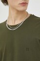 Les Deux t-shirt bawełniany LDM101007 zielony